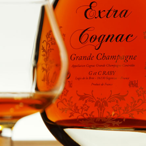 Verre Cognac - Photographie promotionnelle