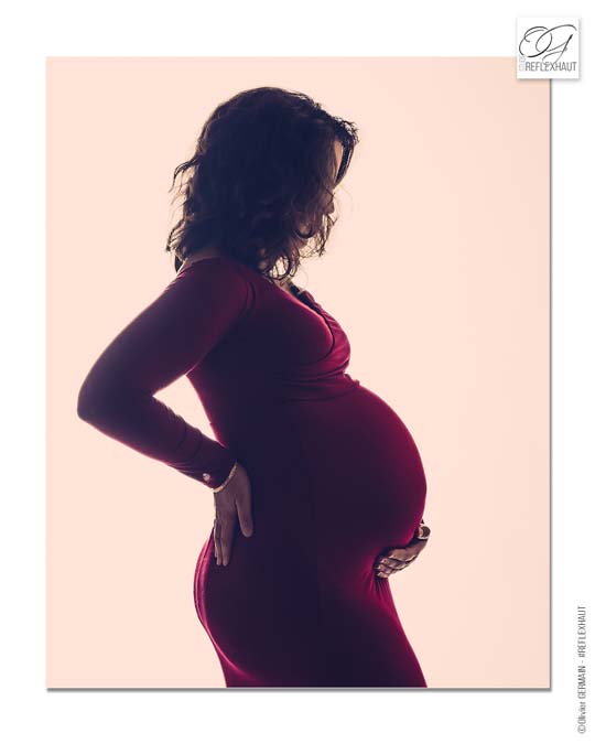 studio photo grossesse Poitou-Charentes, photographe femme enceinte, photo artistique future maman, Niort, Villiers-en-Plaine