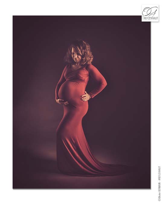 Photographie fine art grossesse, Photographie Grossesse Niort