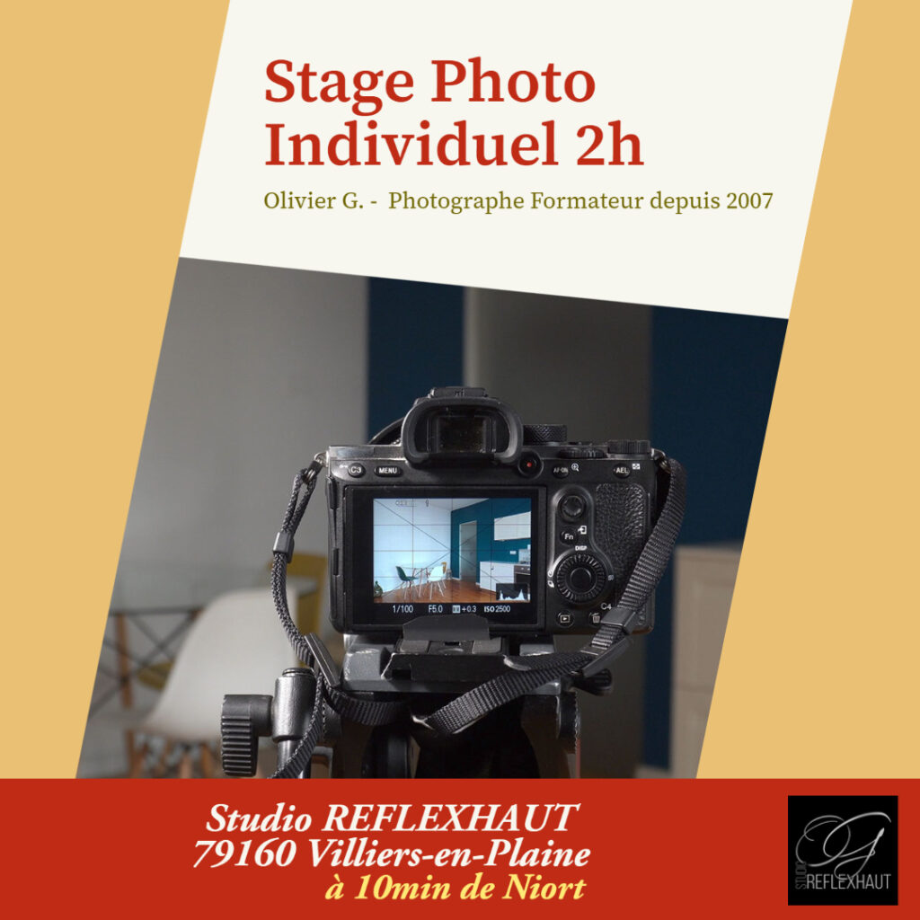 Réaliser un stage photo individuel de 2h