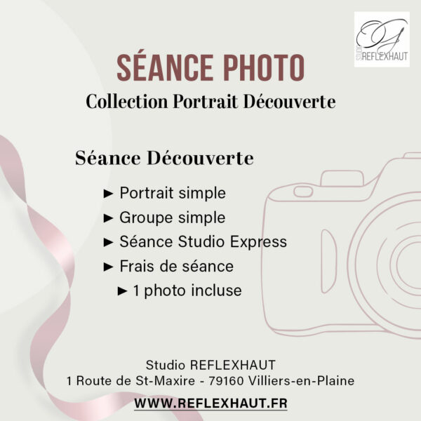 Formule Séance Photo Découverte REFLEXHAUT