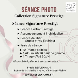 Séance Photo Haut de Gamme - Signature Prestige