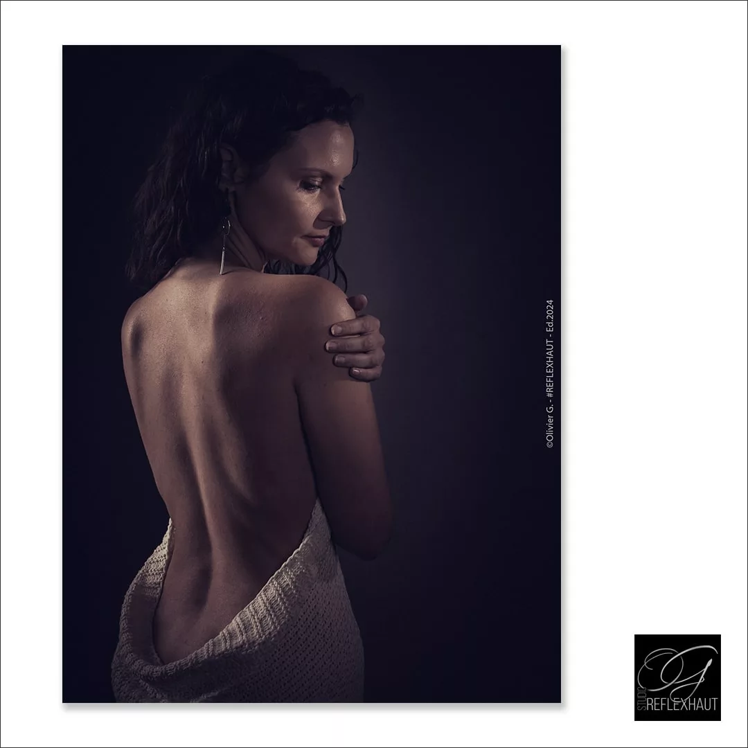 Portrait artistique intimiste au Studio REFLEXHAUT