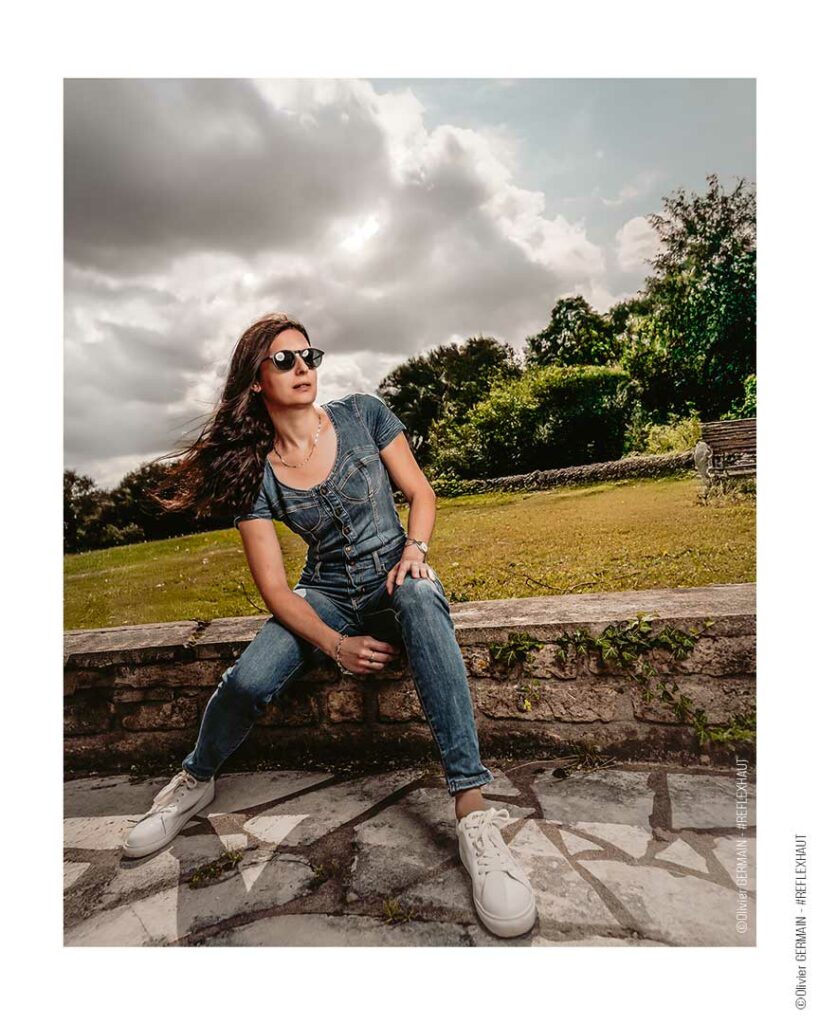 Portrait lifestyle mode femme Niort, séance photo pro