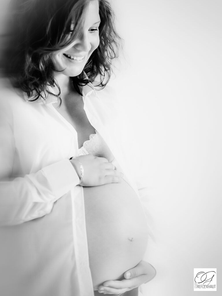 Photographie de grossesse à domicile Niort