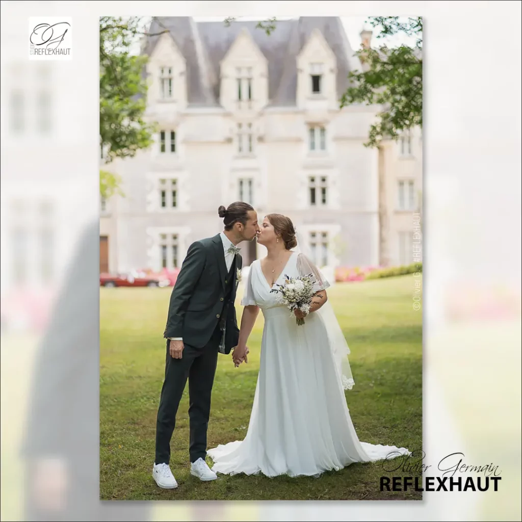 Séance Couple Mariés - Château Périgny 86