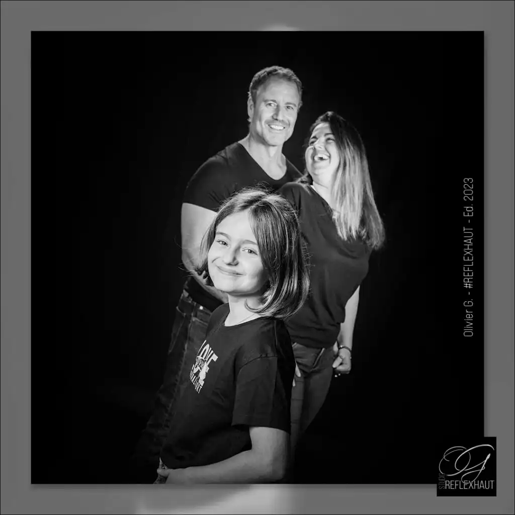 Portrait de famille au Studio REFLEXHAUT