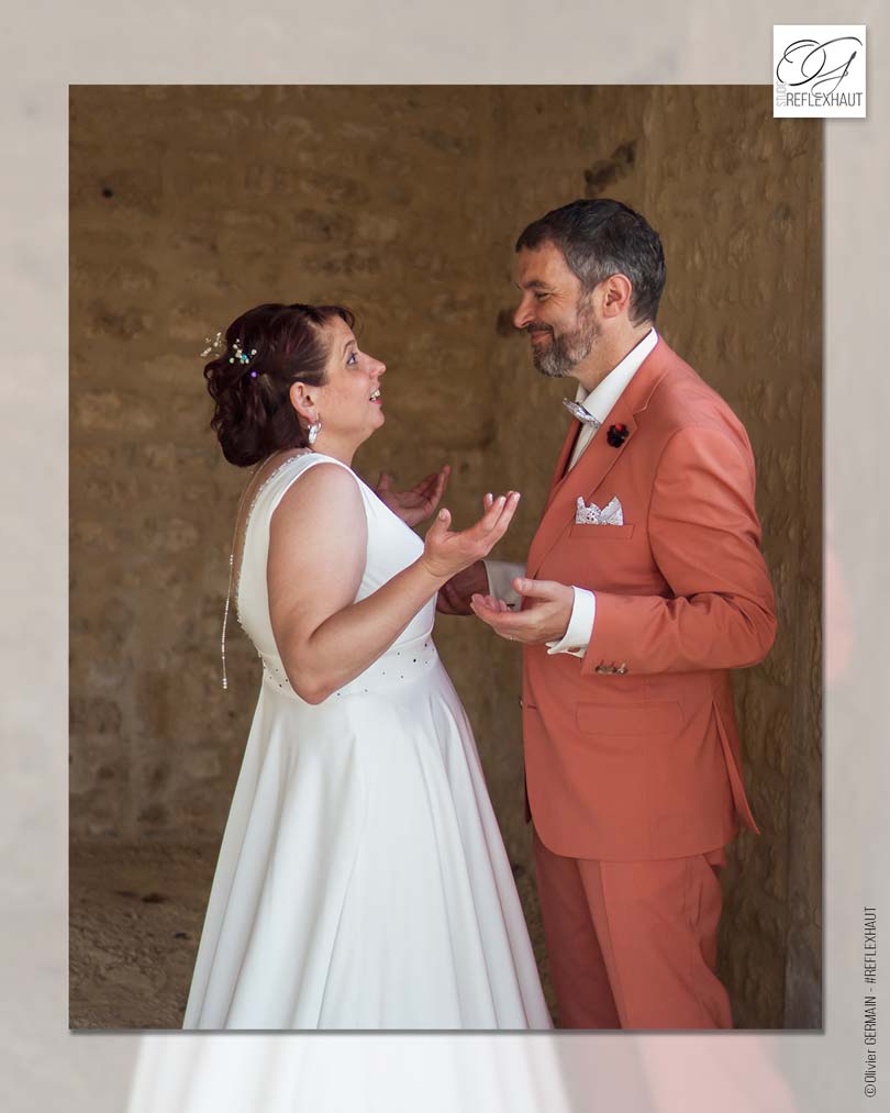 Backstage Photo Couple Mariage - St Pompain - 79